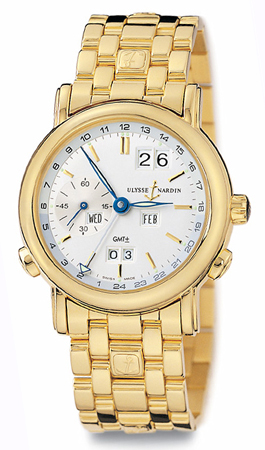 Ulysse Nardin 321-22-8 GMT +/- Perpetual 38.5mm replica watch